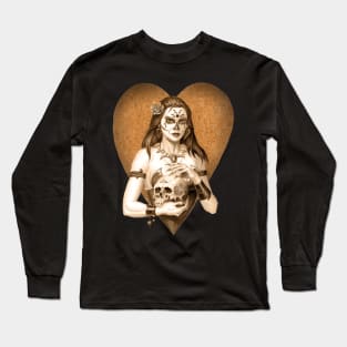 dia de los muertos Long Sleeve T-Shirt